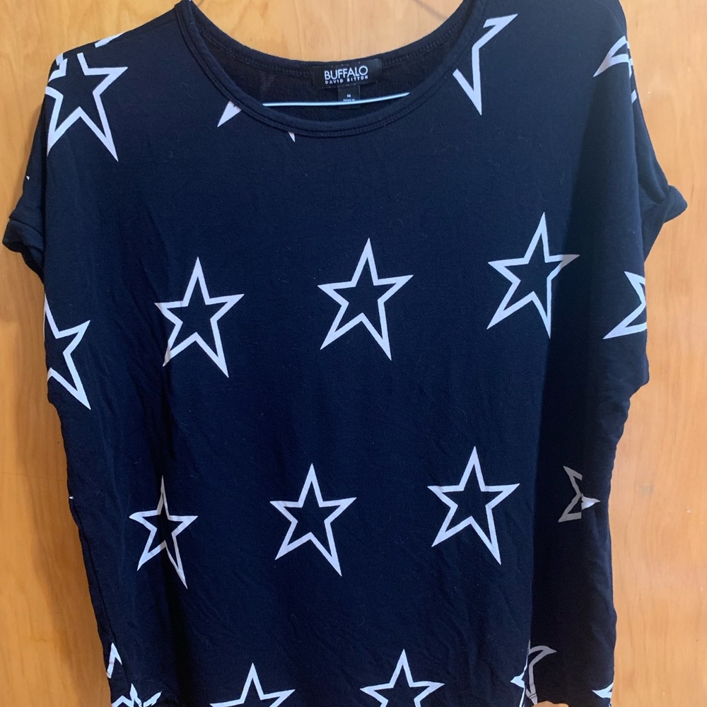 NHL Dallas Stars style shirt.